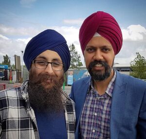 With Shadow Rail Minister Tan Dhesi MP