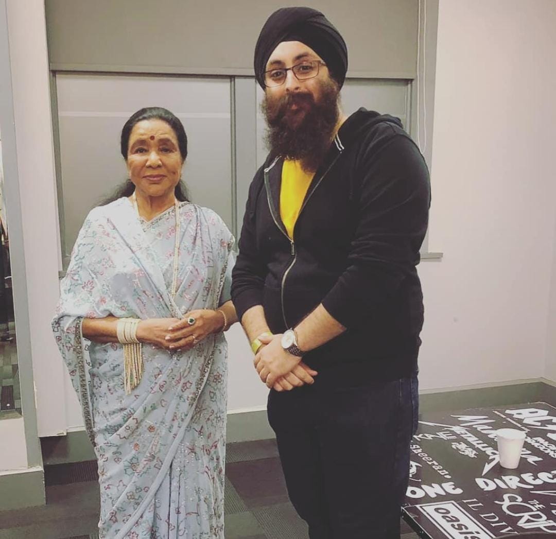 Bollywood legend Asha Bhosle