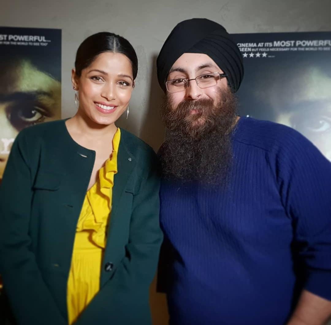Hollywood actress Freida Pinto