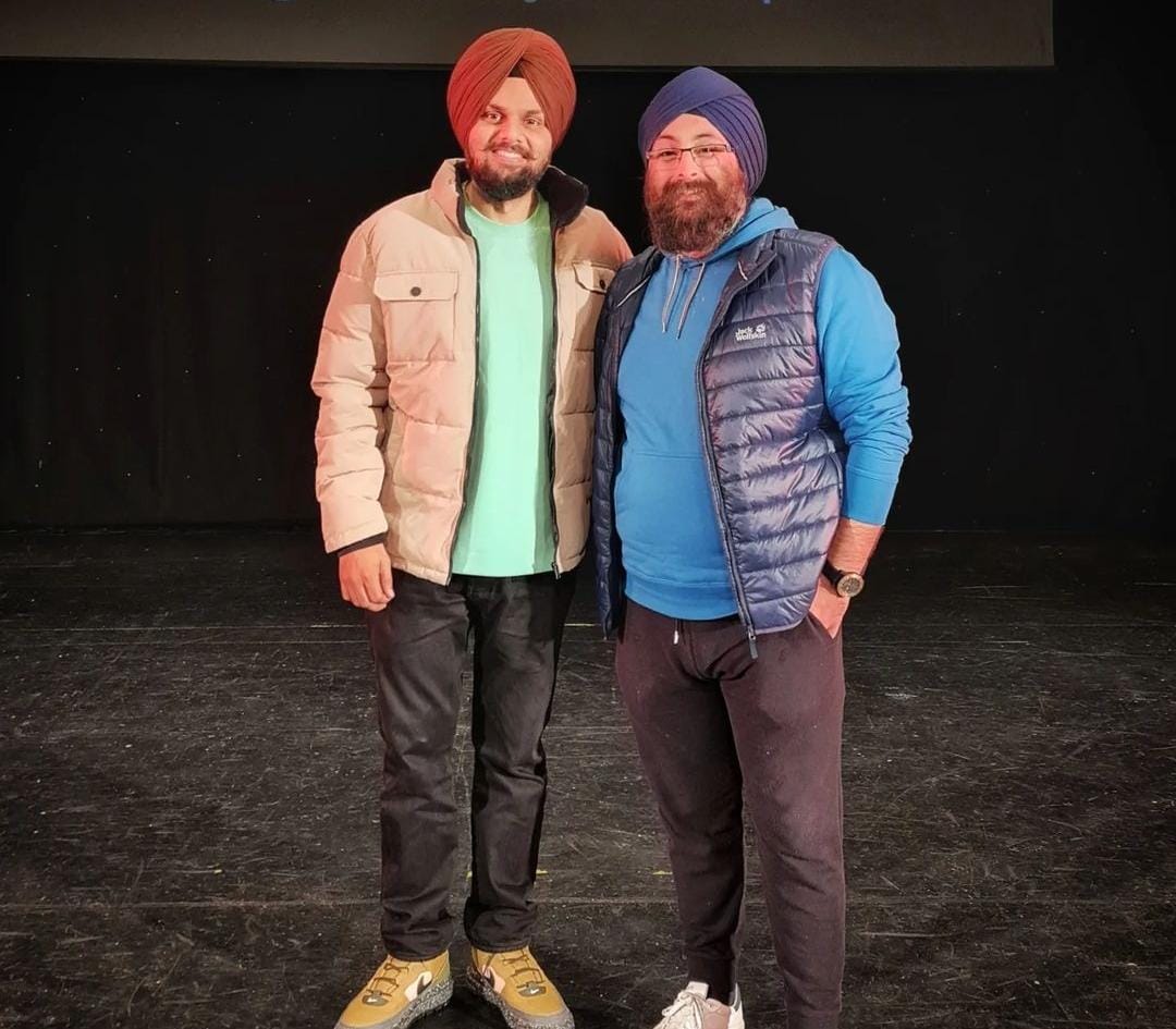 Indian comedian Jaspreet Singh